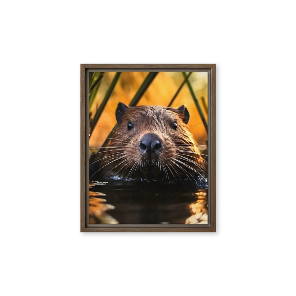 Beaver Serenity: A Natural Portrait