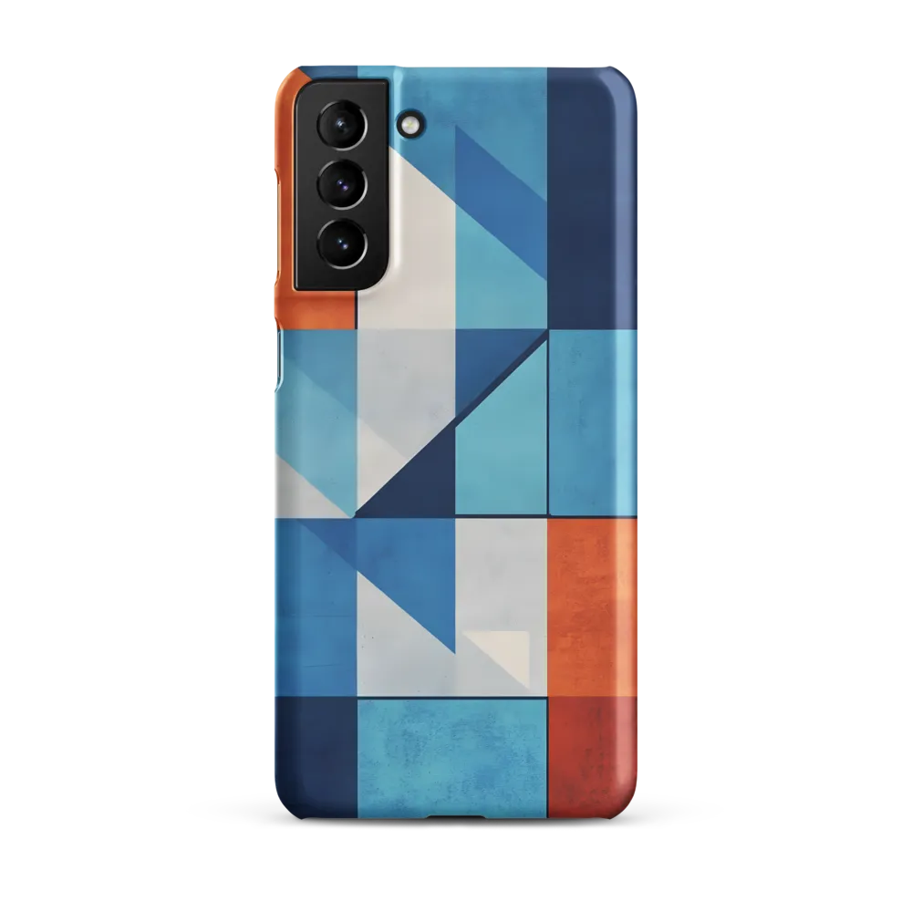 Geometric Harmony in Color | Phone Case |  S21 Plus | Snap Case | Matte