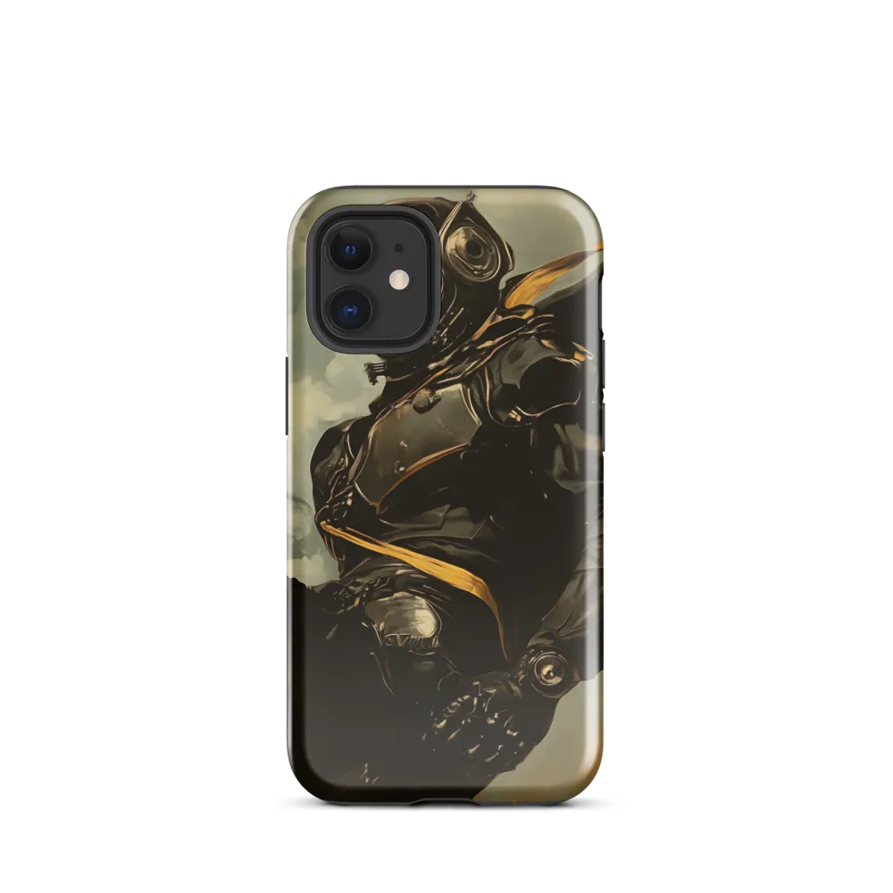 Ethereal Explorer: The Enigmatic Astronaut | Phone Case |  12 mini | Tough Case | Glossy