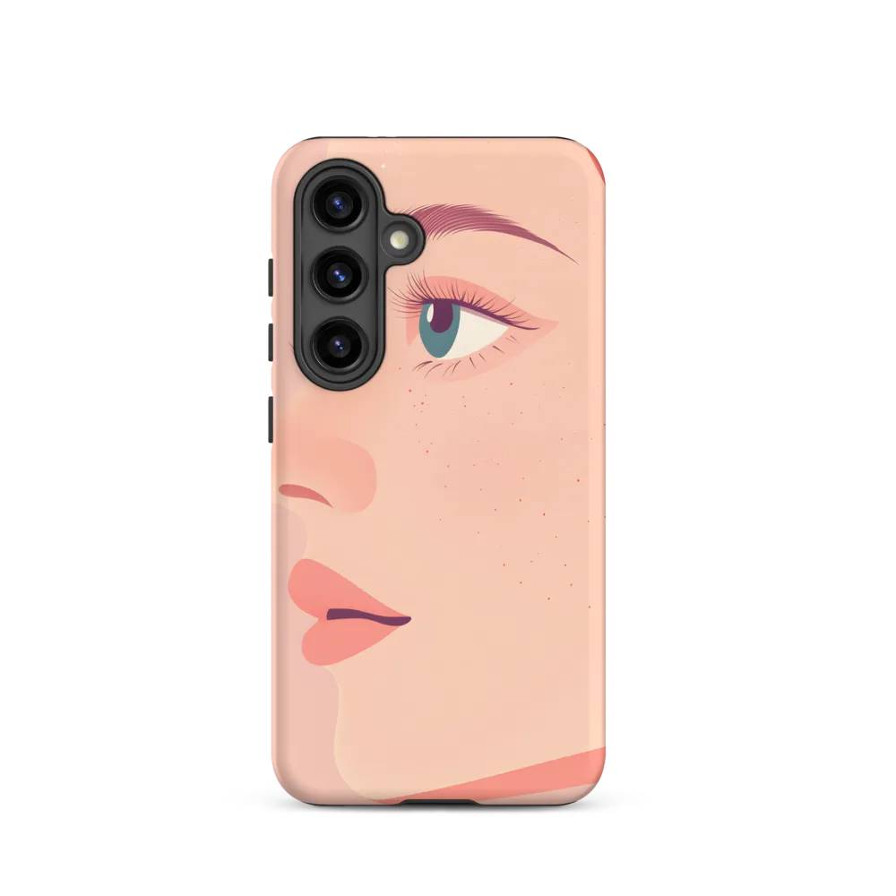Serenity in Profile | Phone Case |  S24 | Tough Case | Matte