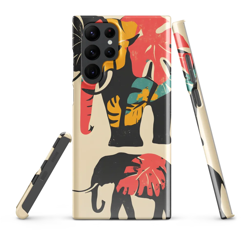Tropical Elegance: The Elephant's Dance
