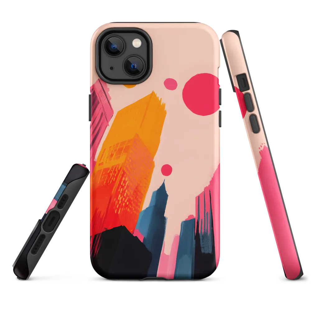 Urban Whispers in Color | Phone Case |  14 Plus | Tough Case | Matte