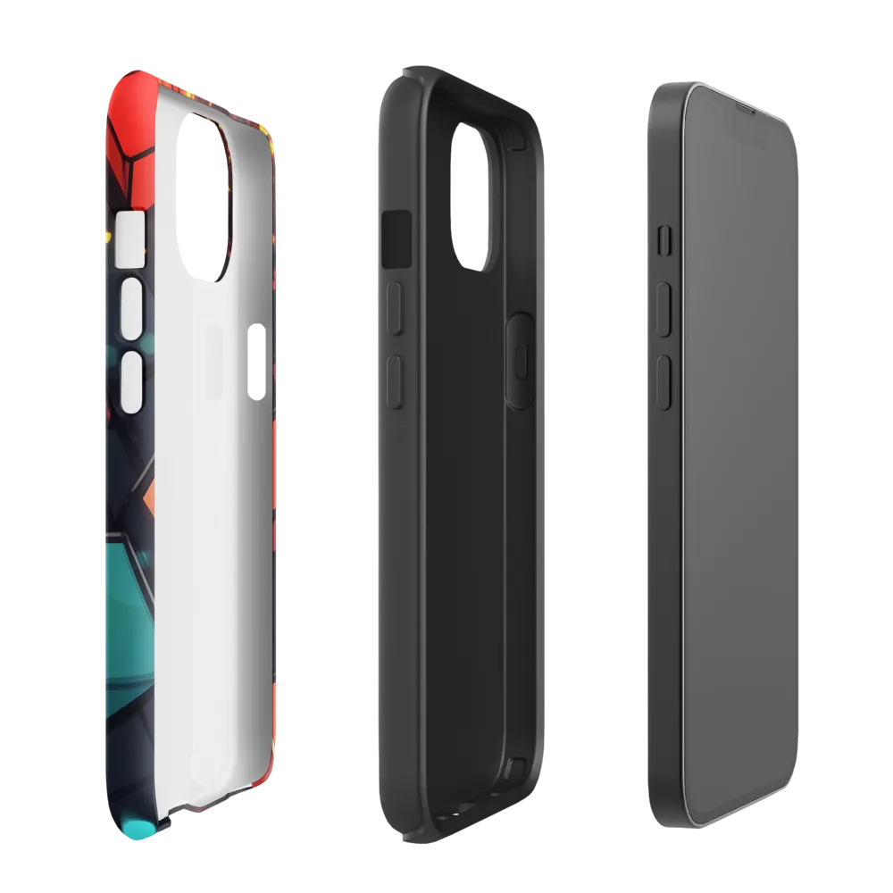 Illuminated Geometry | Phone Case |  13 | Tough Case | Matte