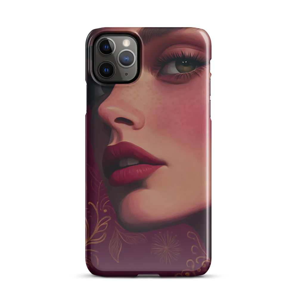 Portrait of Serene Beauty | Phone Case |  11 Pro Max | Snap Case | Glossy