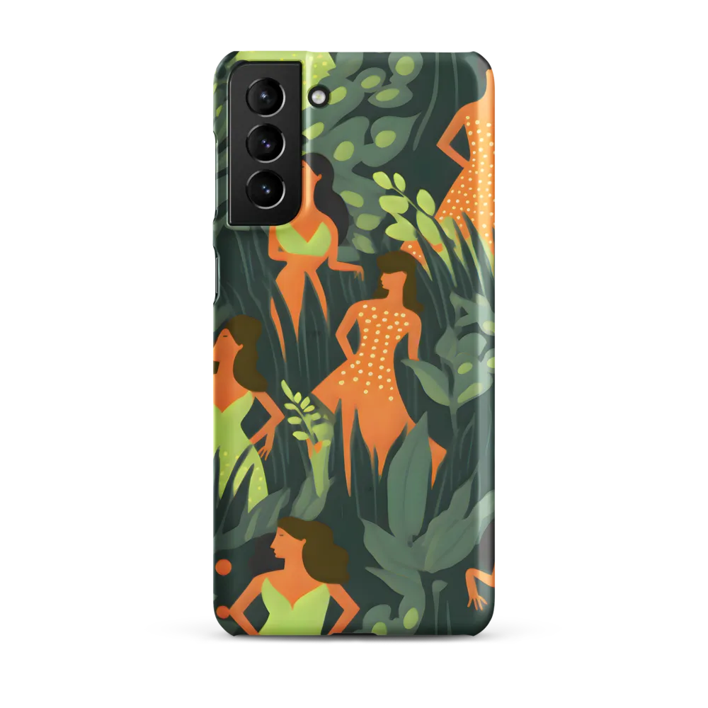 Playful Harmony in Patterns | Phone Case |  S21 Plus | Snap Case | Matte