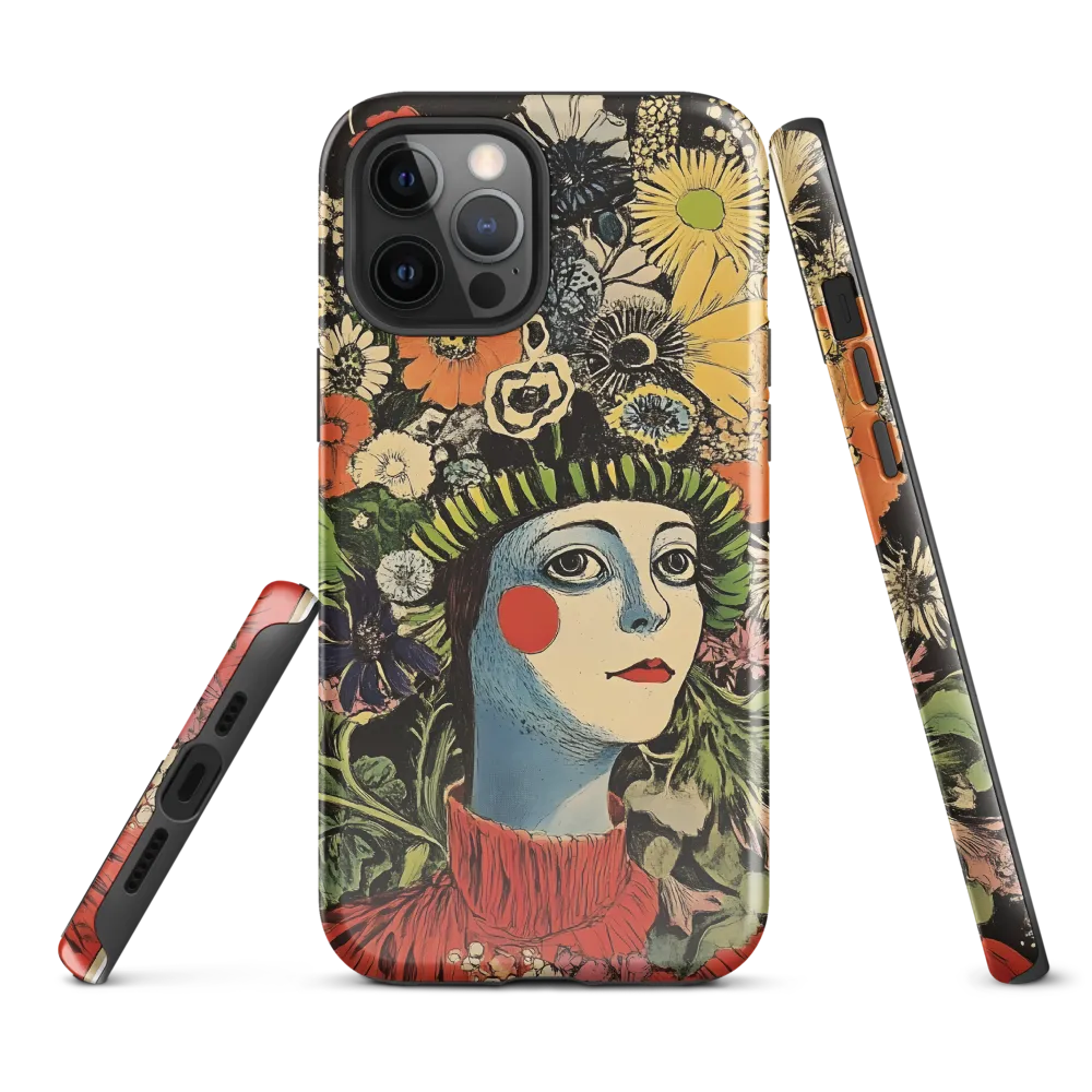 Floral Whimsy: A Portrait of Nature's Embrace