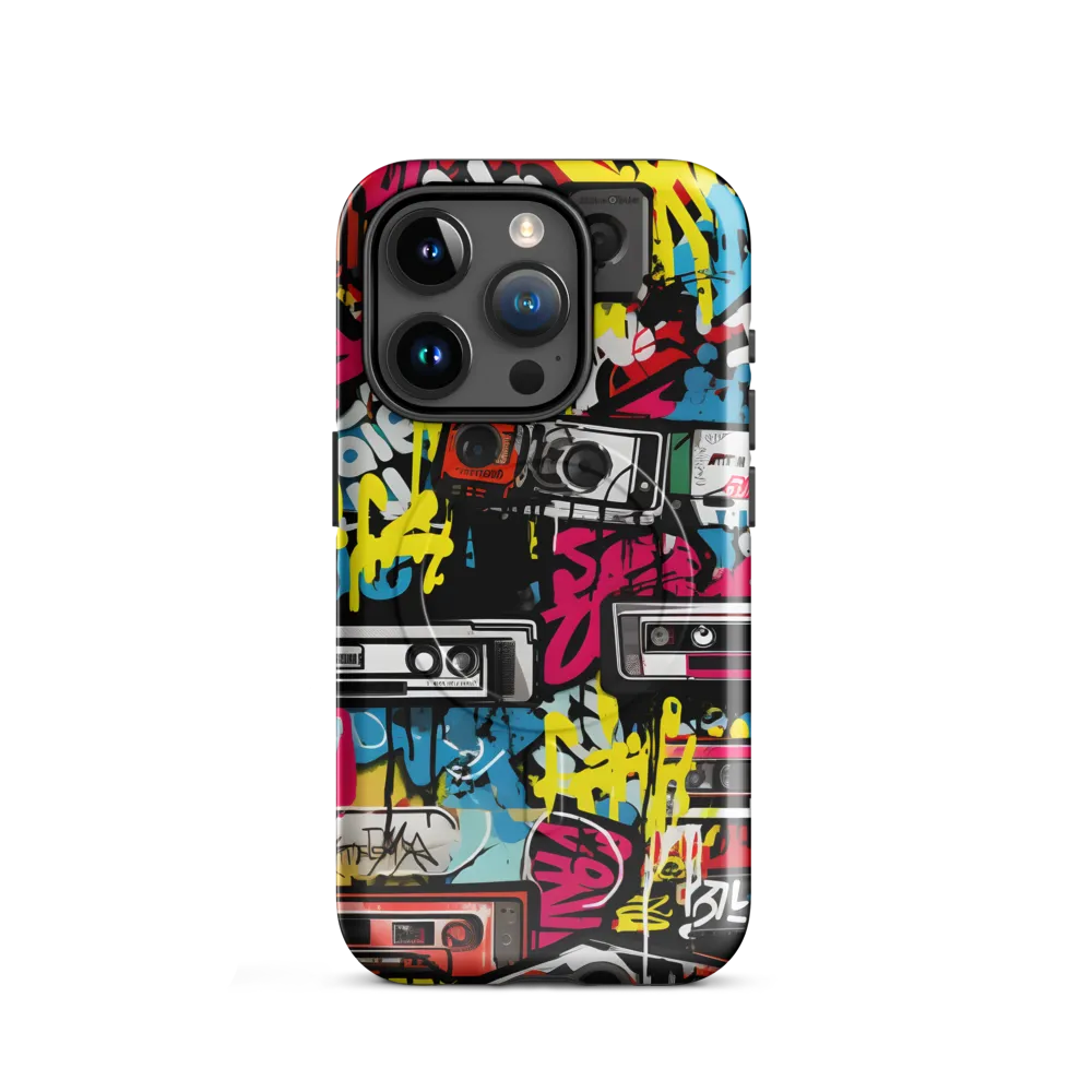 Urban Nostalgia: A Retro Cassette Explosion