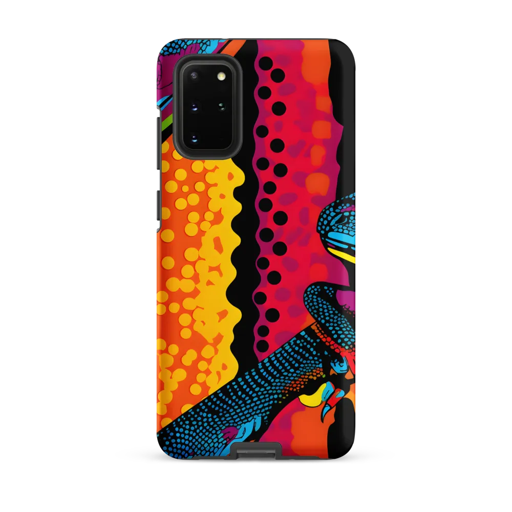 Colorful Encounters: The Playful Geckos