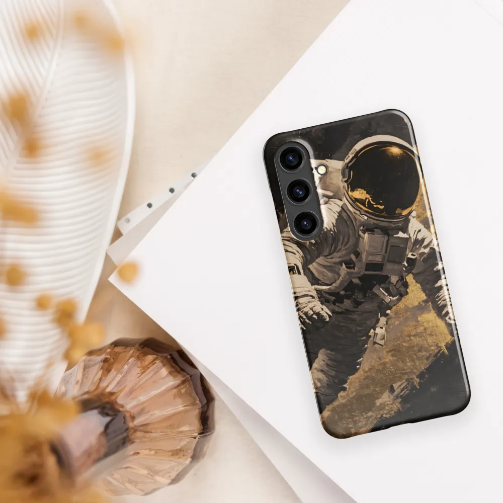 Beyond the Stars: An Astronaut's Journey | Phone Case |  S24 Plus | Snap Case | Glossy