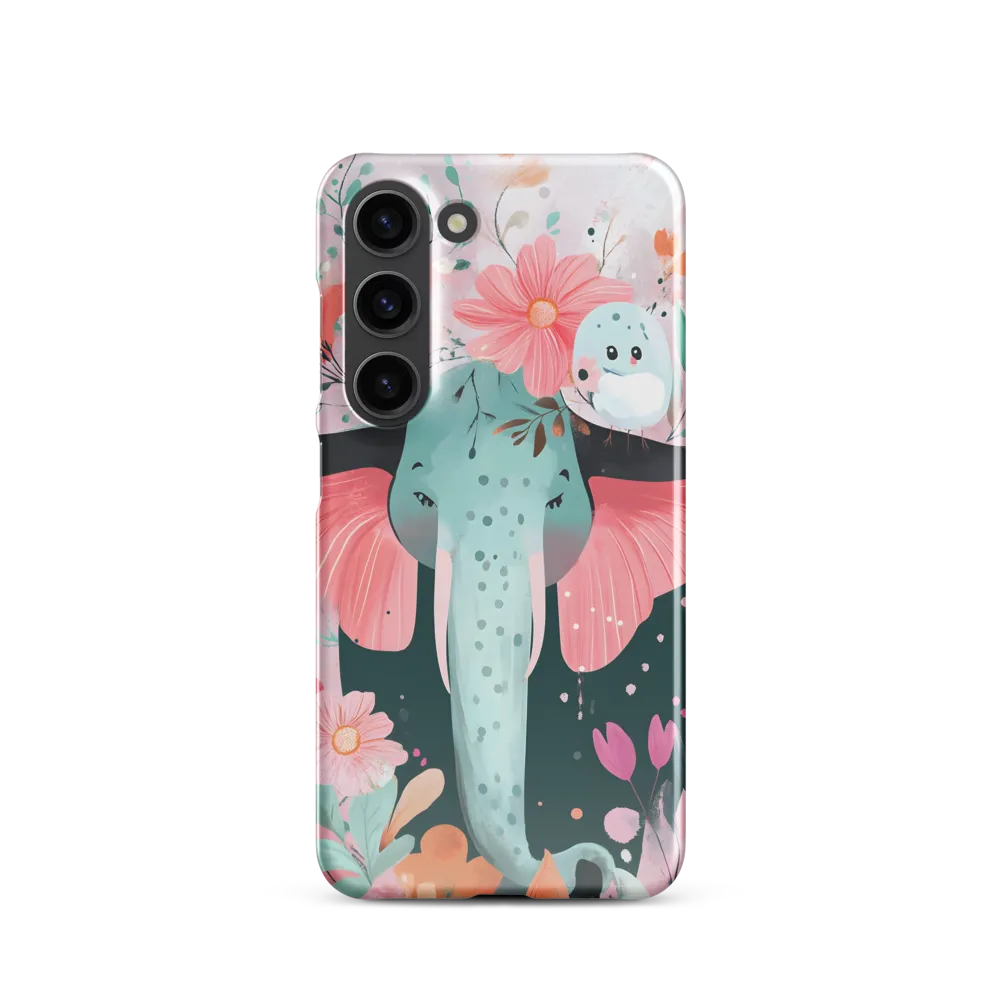 Whimsical Elephant in Bloom