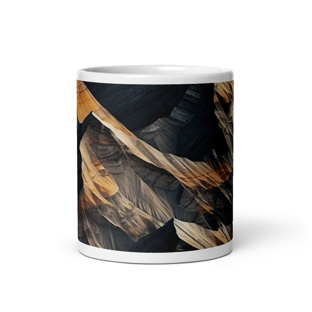 Ethereal Peaks: A Dance of Light and Shadow | Mugs | Multiple Sizes & Colors