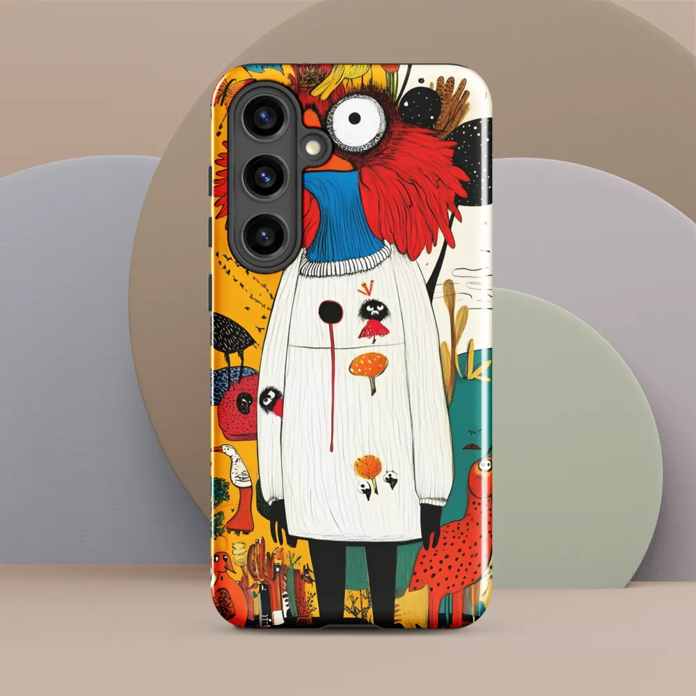 Whimsical Bird's Embrace