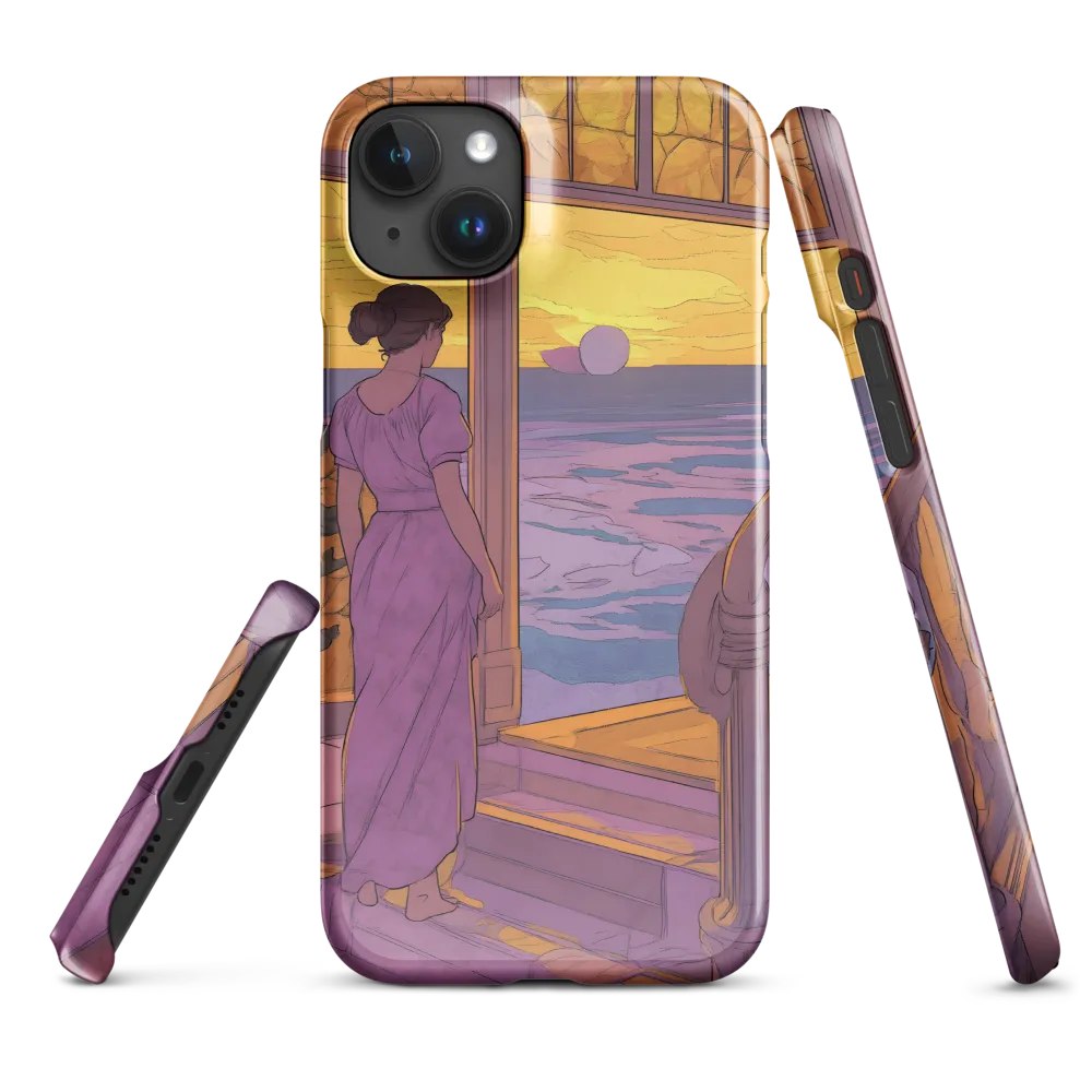 Whispers of the Sunset | Phone Case |  15 Plus | Snap Case | Glossy