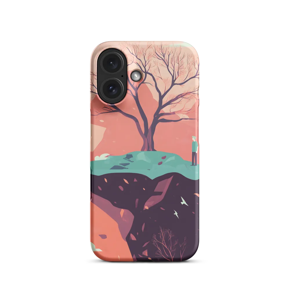Contemplating Solitude | Phone Case |  16 | Snap Case | Matte