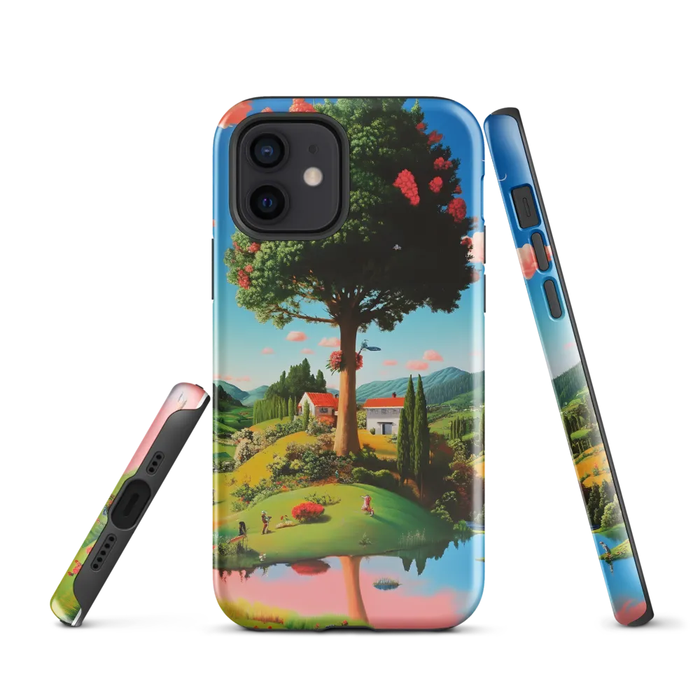 Whimsical Harmony of Nature | Phone Case |  12 | Tough Case | Glossy