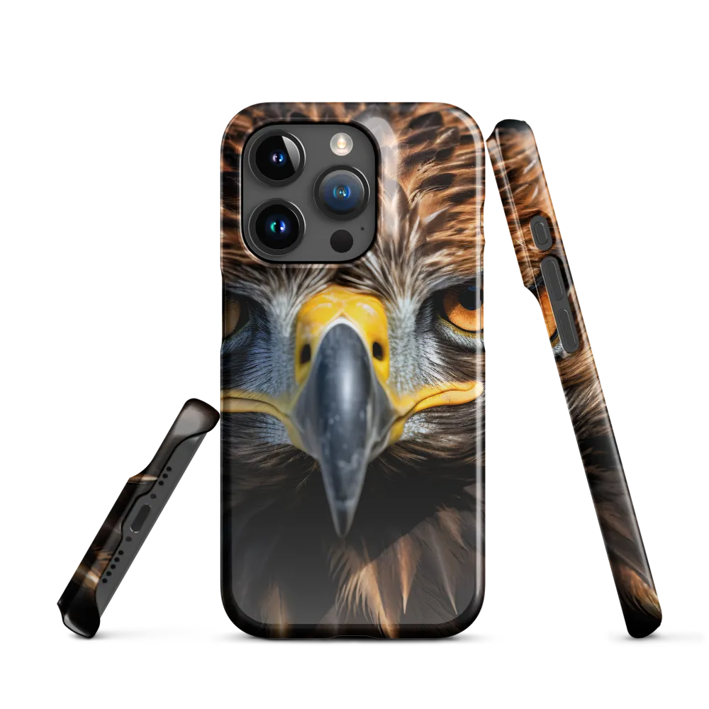 The Intensity of the Eagle | Phone Case |  15 Pro | Snap Case | Glossy