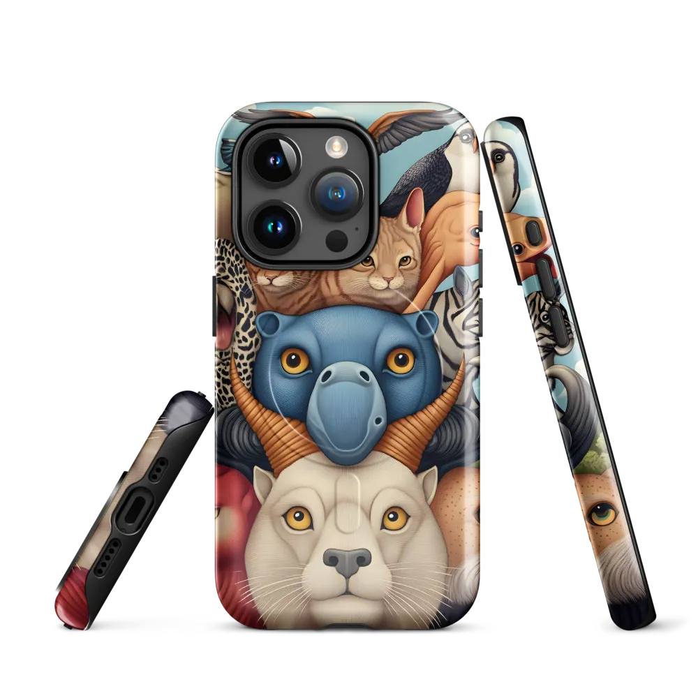 Harmonious Echoes of Wildlife | Phone Case |  15 Pro | MagSafe® Tough Case | Glossy