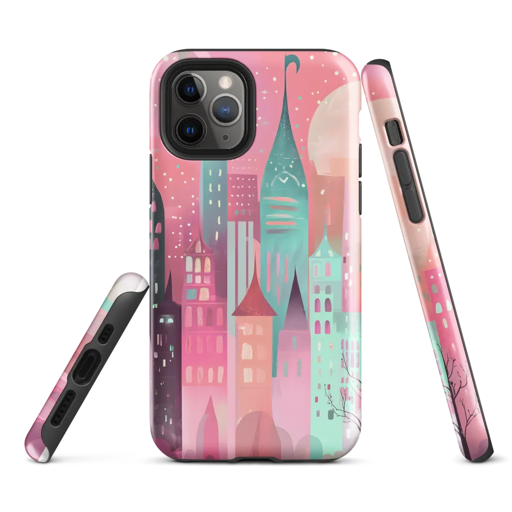 Whimsical City at Dusk