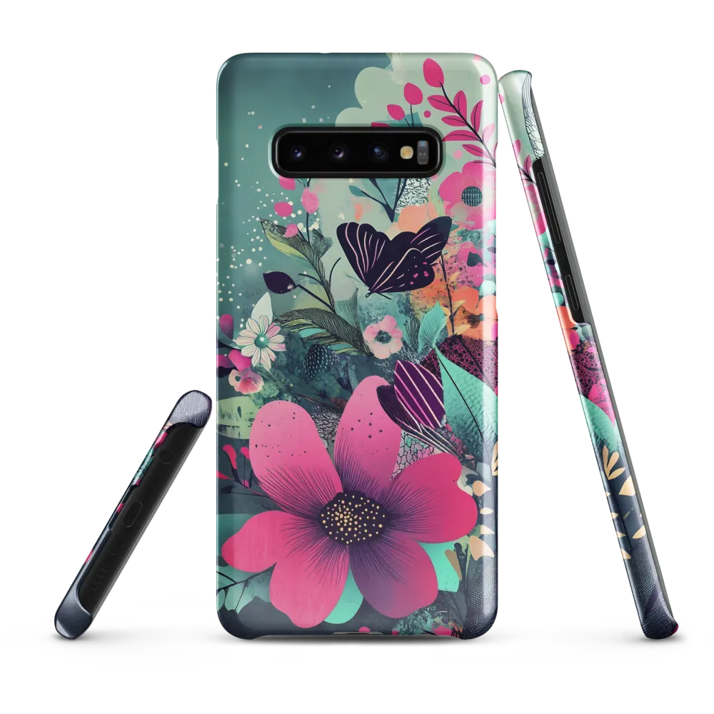 Whimsical Garden Symphony | Phone Case |  S10 Plus | Snap Case | Glossy