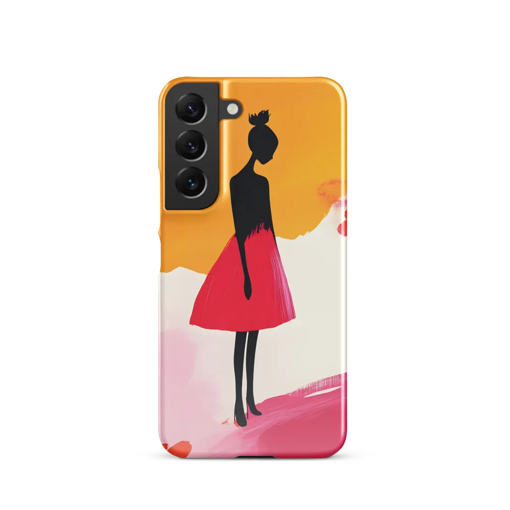 Silhouette Elegance | Phone Case |  S22 | Snap Case | Glossy