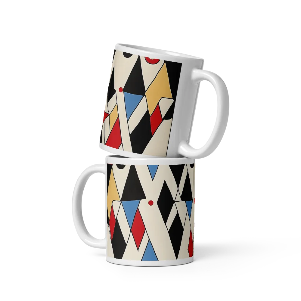 Dynamic Geometric Symphony | Mugs | Multiple Sizes & Colors