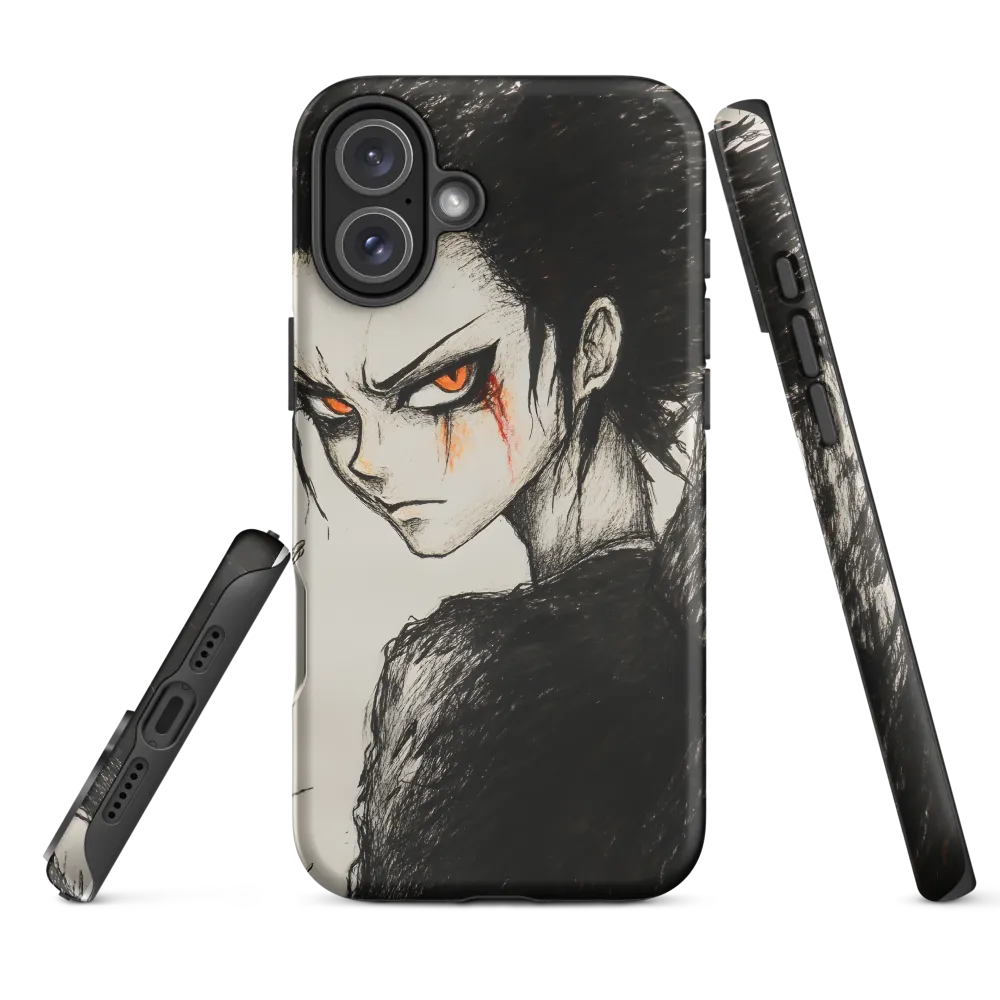 Fiery Defiance | Phone Case |  16 Plus | Tough Case | Matte