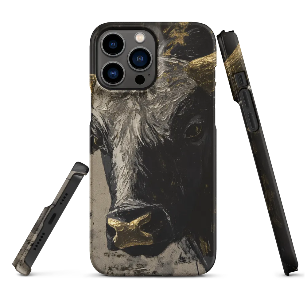 Majestic Bull: The Power in Black and Gold