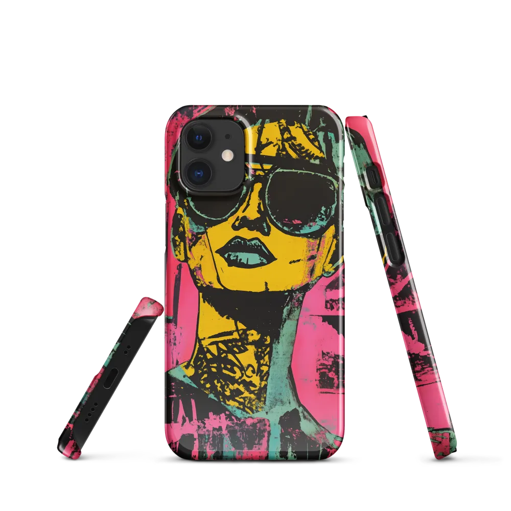 Confident Portrait in Neon Colors