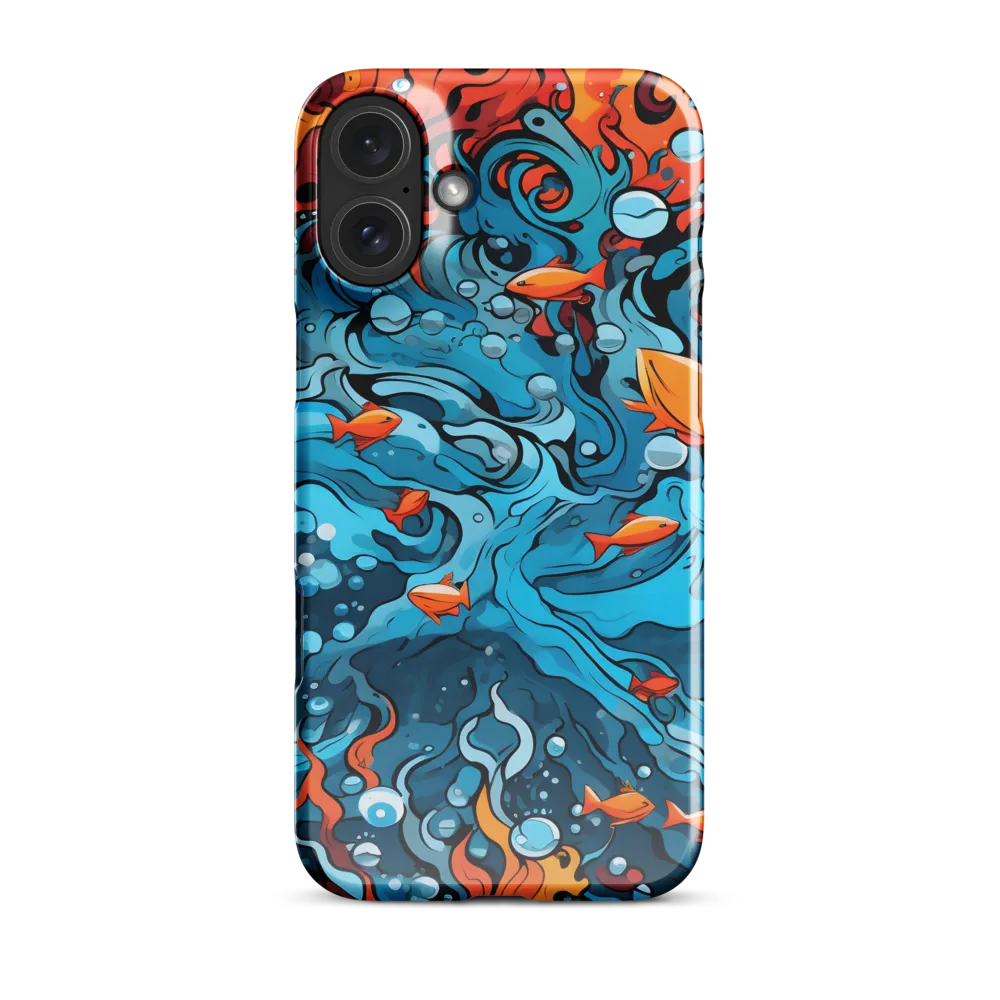 Fluid Harmony: Ocean and Flames
