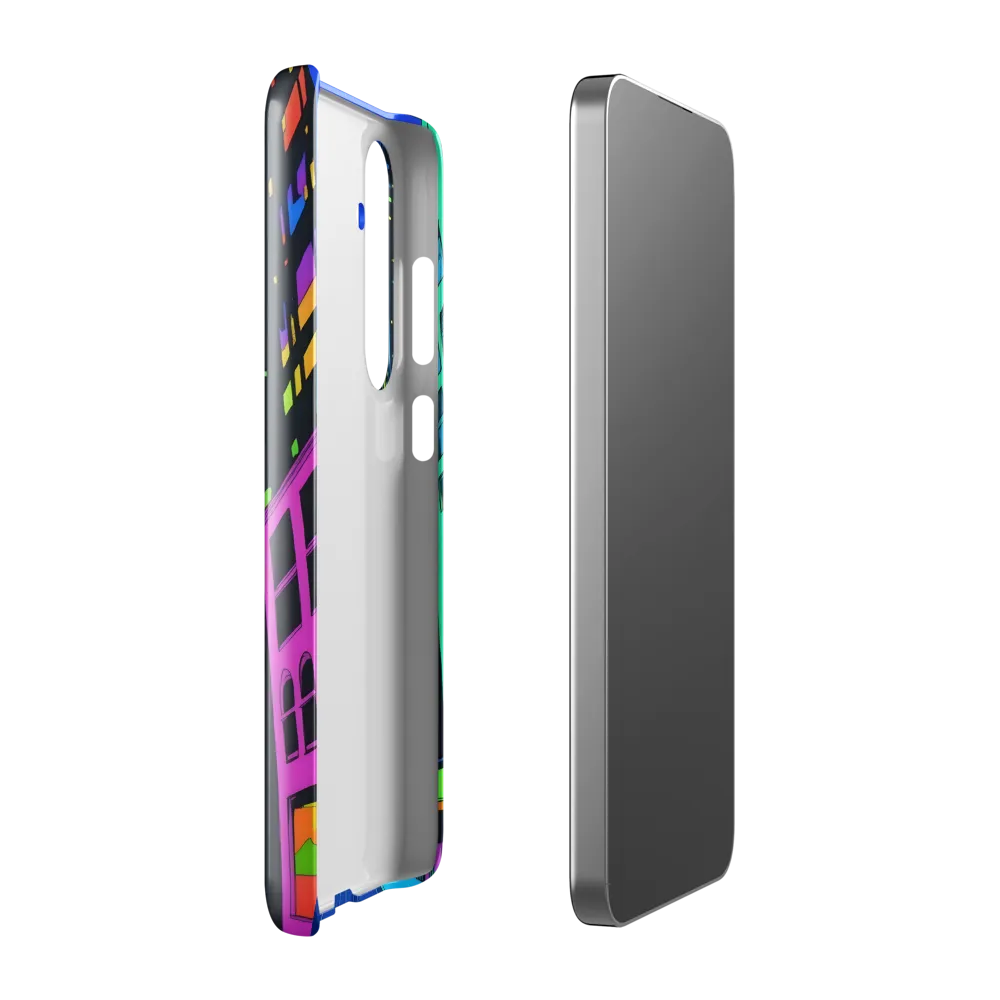 Neon Dreamscape: A Futuristic City at Dusk