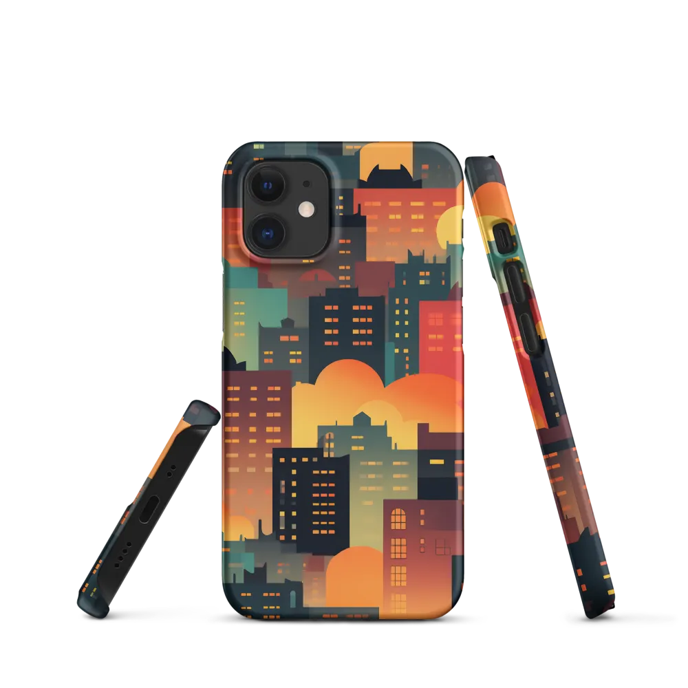 Twilight in the Concrete Jungle | Phone Case |  12 Mini | Snap Case | Matte