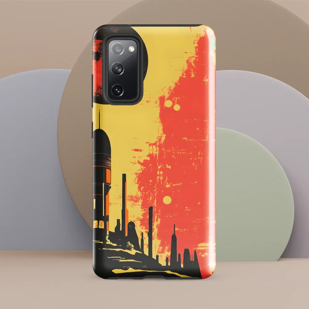Journey to the Stars: A Retro-Futuristic Landscape