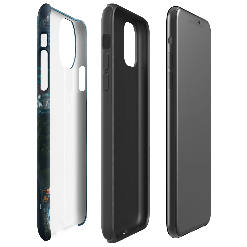 Urban Echoes Above the Waves | Phone Case |  11 Pro Max | Tough Case | Glossy