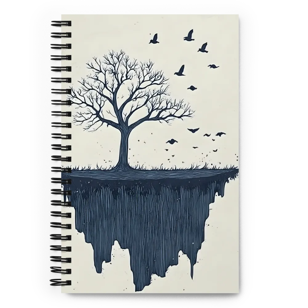 Suspended Serenity | Spiral Notebook