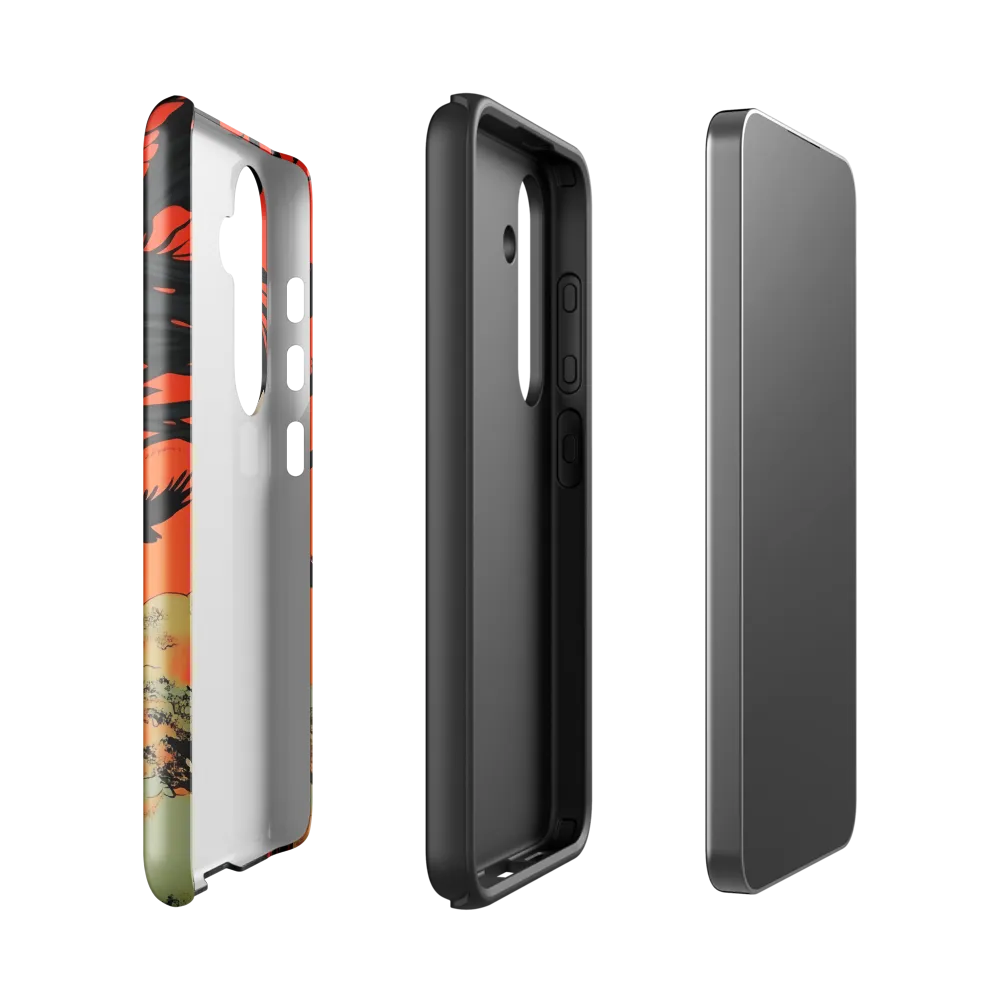 Whispers of Shadows | Phone Case |  S24 | Tough Case | Glossy