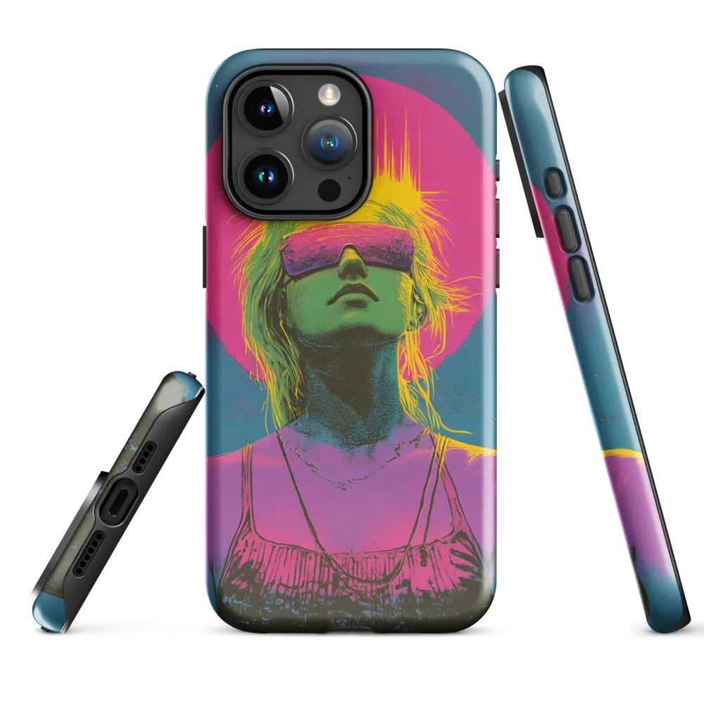 Neon Dreams: Portrait of a Modern Muse