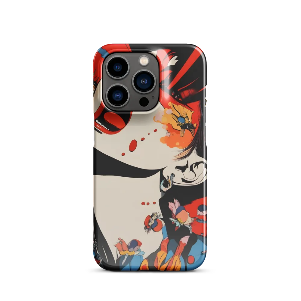 Vibrant Expression | Phone Case |  14 Pro | Snap Case | Glossy