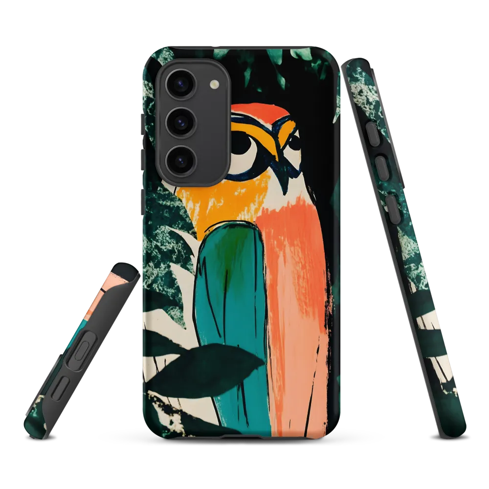 Camouflaged Majesty: The Abstract Owl