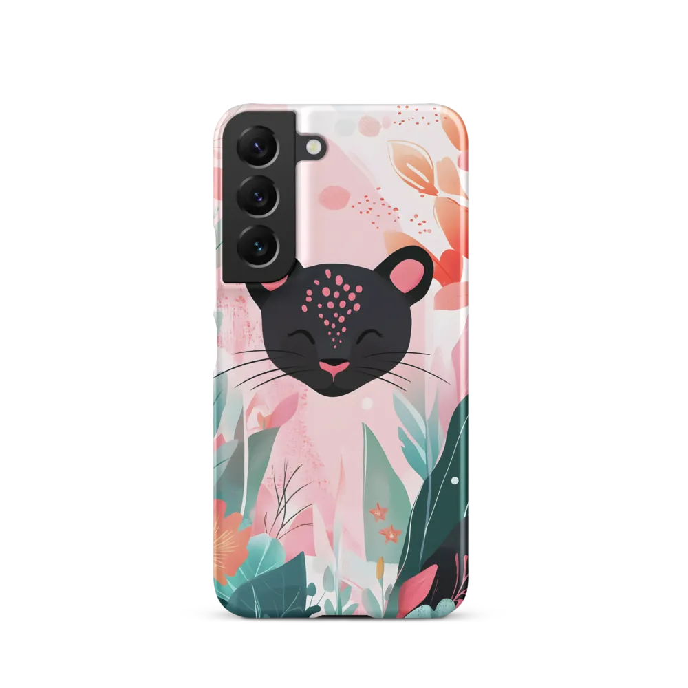 Whimsical Panther in Bloom