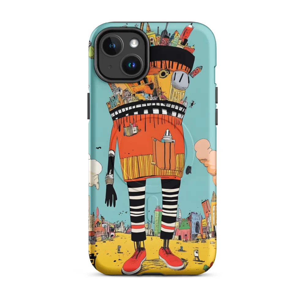 Urban Fantasia: A Whimsical Encounter | Phone Case |  14 Plus | MagSafe® Tough Case | Matte
