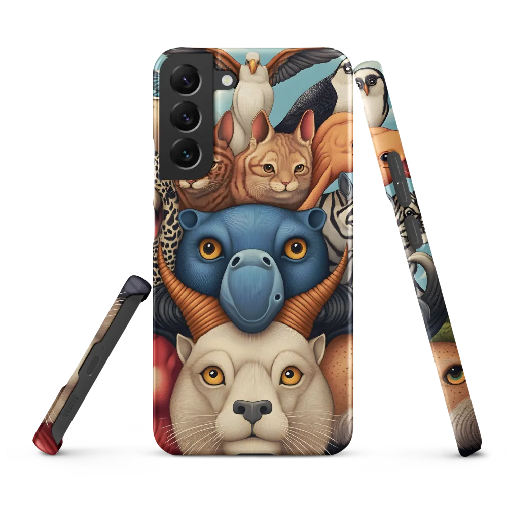 Harmonious Echoes of Wildlife | Phone Case |  S22 Plus | Snap Case | Matte