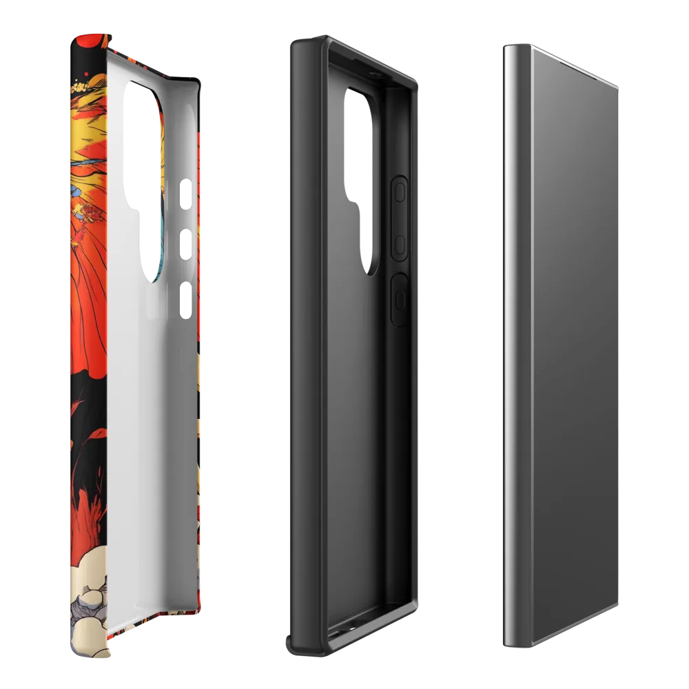 Majesty of the Floral Elephant | Phone Case |  S24 Ultra | Tough Case | Matte