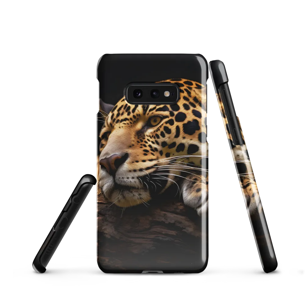 Tranquil Majesty: The Resting Leopard