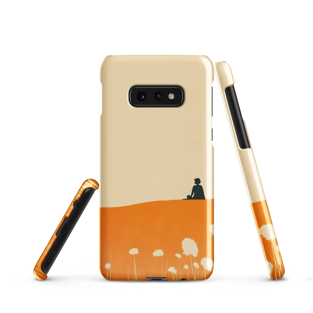 Quiet Contemplation | Phone Case |  S10e | Snap Case | Glossy