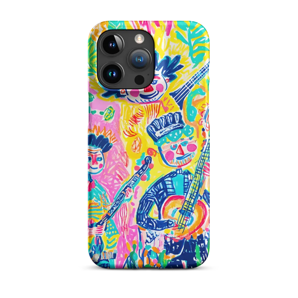 Joyful Duet: A Celebration of Music | Phone Case |  15 Pro Max | Snap Case | Matte