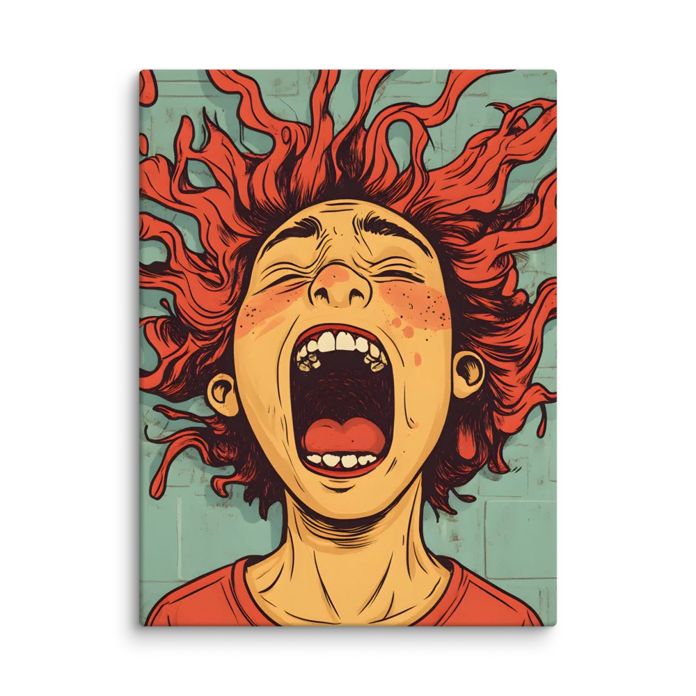 Fury Unleashed | Canvas | 24″×32″