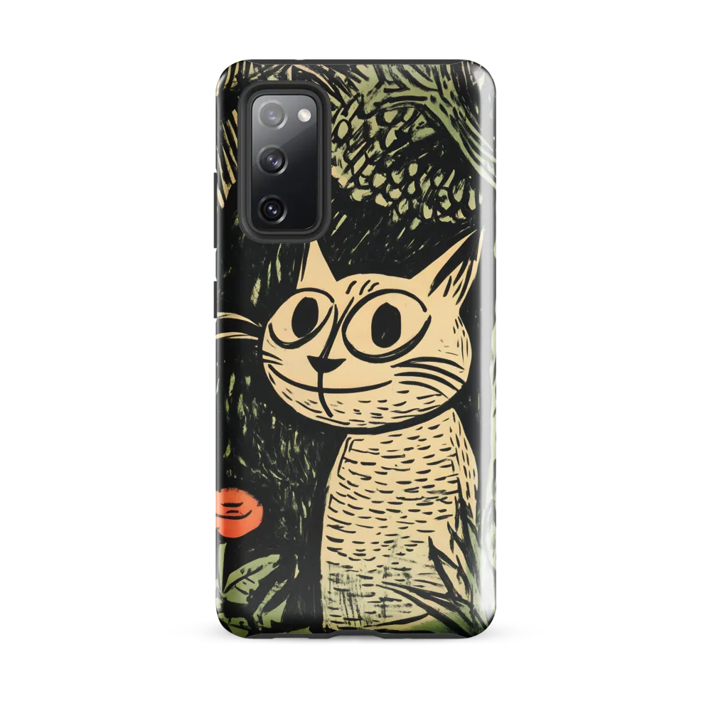 Whimsical Cat in the Forest