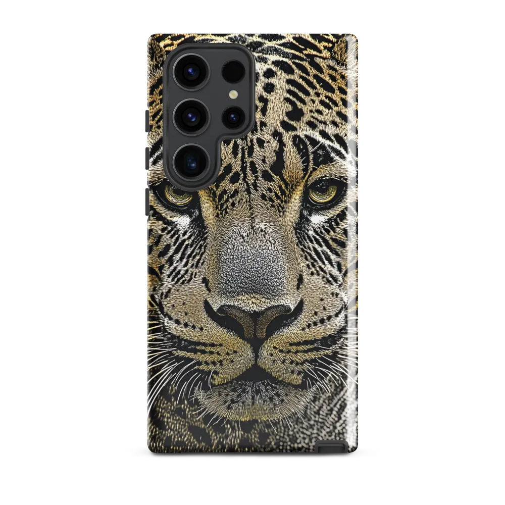 The Majestic Gaze: Portrait of a Leopard