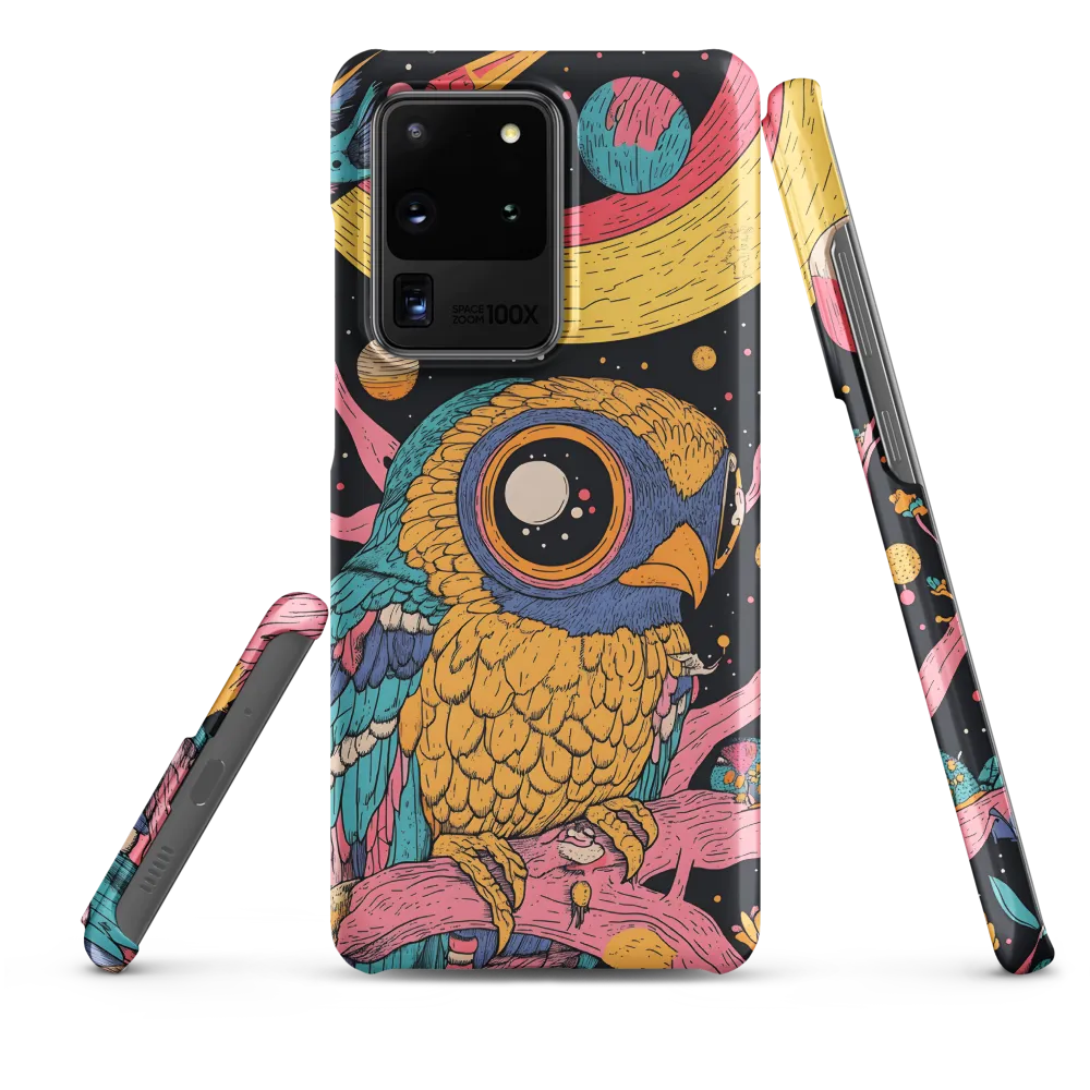 Whimsical Cosmic Owl