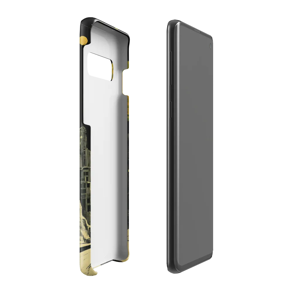 Odyssey in a Futuristic City | Phone Case |  S10 Plus | Snap Case | Glossy